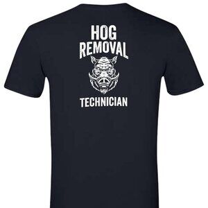 Hog Removal Technician Short Sleeve T-Shirt